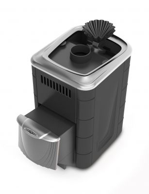 Банная печь Гейзер Мини 2016 Inox ДН ЗК антрацит Банная печь Гейзер Мини 2016 Inox ДН ЗК антрацит