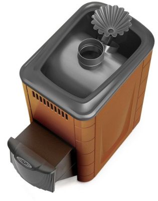 Банная печь Ангара 2012 Carbon ДА ЗК терракота Банная печь Ангара 2012 Carbon ДА ЗК терракота