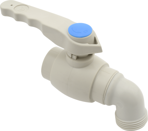 Кран шаровой садовый FV-plast 20х20 полипропилен AA273020000