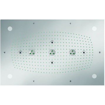 Верхний душ Hansgrohe Raindance Rainmaker 680 хром, с подсветкой 28418000