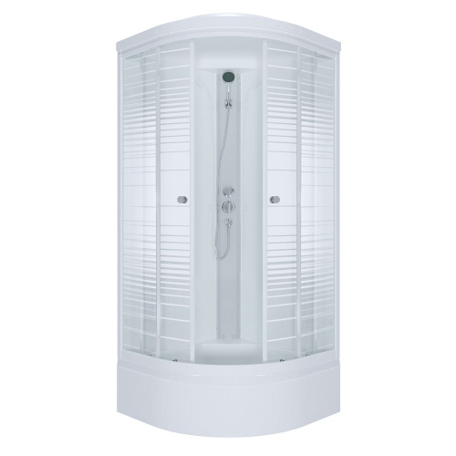 Душевая кабина 90x90 Triton Стандарт В стекло полосы DK138