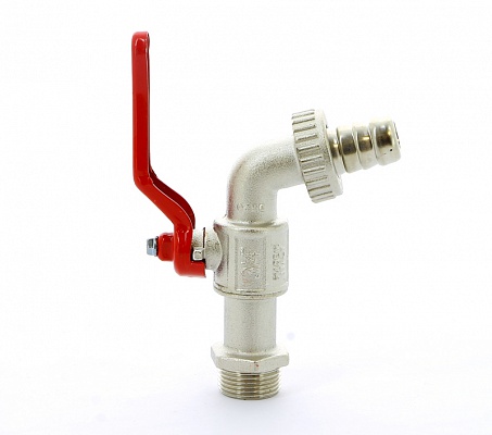 Кран шаровой 3/4"Н со съемным штуцером ITAP 132 3/4'