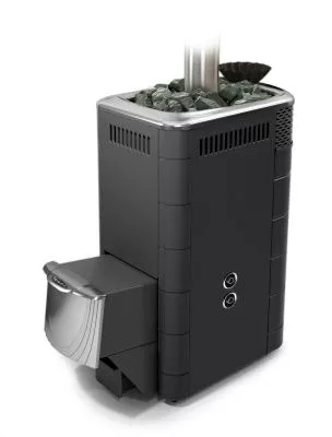 Банная печь Гейзер XXL 2017 Inox ДН ЗК ТО антрацит