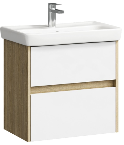 Тумба с умывальником AQWELLA City 60 дуб балтийский CI0106DB Тумба с умывальником AQWELLA City 60 дуб балтийский CI0106DB