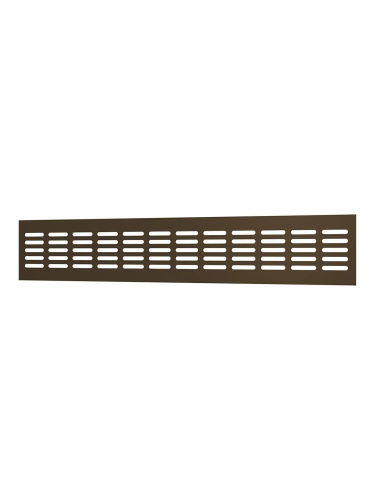 4808DP Al Dark bronze, Решетка переточная алюминиевая с анодированным покрытием 480x80, Dark bronze 4808DP Al Dark bronze, Решетка переточная алюминиевая с анодированным покрытием 480x80, Dark bronze