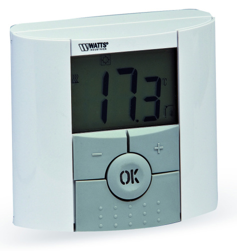 Термостат комнатный Watts BTD-RF  c LCD дисплеем 10025809 Термостат комнатный Watts BTD-RF  c LCD дисплеем 10025809
