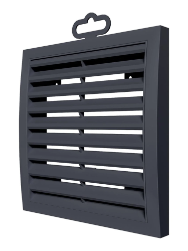 1515РРН сер, Решетка наружная ASA вентиляционная вытяжная 150х150, серая 1515РРН сер, Решетка наружная ASA вентиляционная вытяжная 150х150, серая