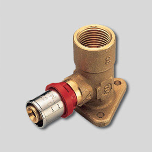 Водорозетка пресс Tiemme 20x1/2"В H=53 мм металлопластик 1650038