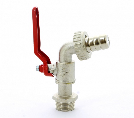 Кран шаровой 3/4"x1"Н со съемным штуцером ITAP 166 3/4' Кран шаровой 3/4"x1"Н со съемным штуцером ITAP 166 3/4'