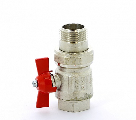 Кран шаровой 1"ВН с американкой, ручка бабочка ITAP Ideal 098 1' Кран шаровой 1"ВН с американкой, ручка бабочка ITAP Ideal 098 1'