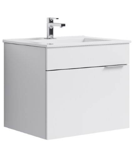 Тумба с умывальником AQWELLA Brig 60,5  Белый Br.01.06/1/W Тумба с умывальником AQWELLA Brig 60,5  Белый Br.01.06/1/W