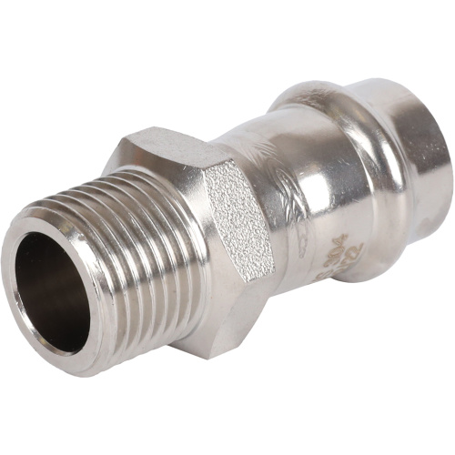 Соединитель ВПр-НР 18x1/2" пресс, нержавеющая сталь Rommer Соединитель ВПр-НР 18x1/2" пресс, нержавеющая сталь Rommer