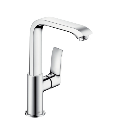 Смеситель для раковины Hansgrohe Metris 31087000 хром, поворотный излив, донный клапан Смеситель для раковины Hansgrohe Metris 31087000 хром, поворотный излив, донный клапан