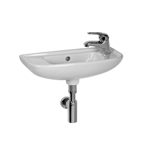 Раковина Jika Olymp 156130001051 белый, отверстие слева 500x230 Раковина Jika Olymp 156130001051 белый, отверстие слева 500x230