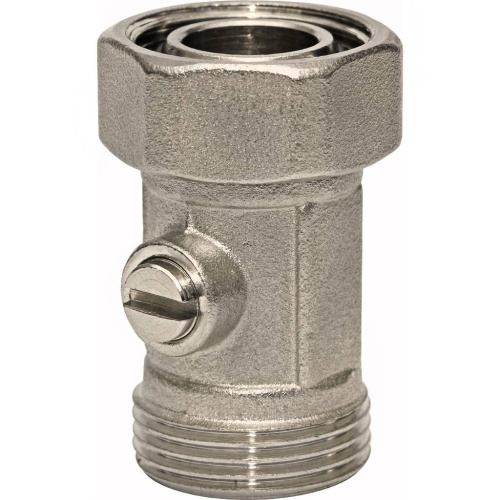 Клапан подключения радиатора, 3/4"EK прямой Stout SVH-0005-000020 Клапан подключения радиатора, 3/4"EK прямой Stout SVH-0005-000020