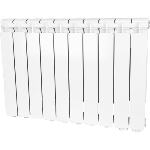 Радиатор алюминиевый STOUT Bravo  500 10 секций ( ниж. прав. )