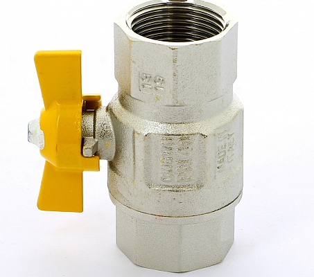 Кран шаровой 1"ВВ для газа, ручка бабочка ITAP London 068 1' Кран шаровой 1"ВВ для газа, ручка бабочка ITAP London 068 1'