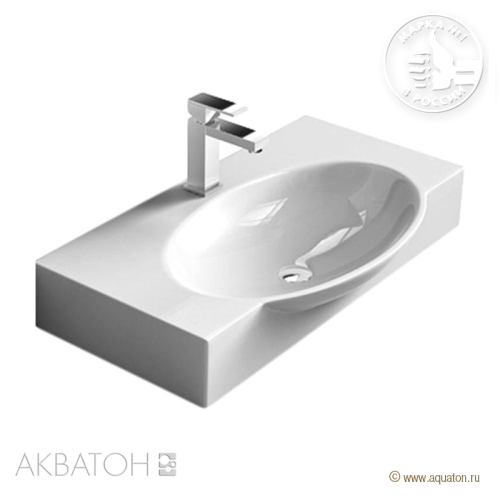 Раковина Акватон Infinity 65 мебельная 1AX161WBXX000 Раковина Акватон Infinity 65 мебельная 1AX161WBXX000