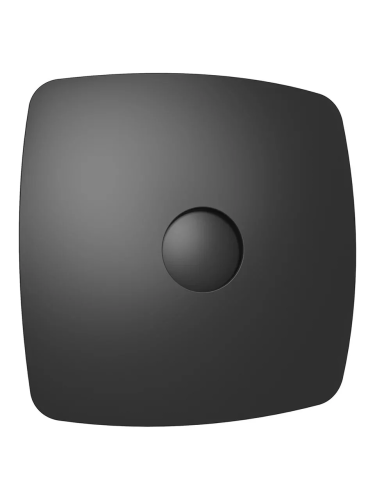 Вентилятор осевой вытяжной с обратным клапаном D 125 DiCiTi RIO 5C Matt black, декоративный Вентилятор осевой вытяжной с обратным клапаном D 125 DiCiTi RIO 5C Matt black, декоративный