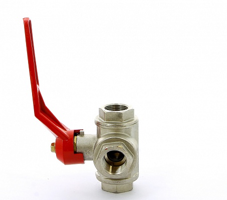 Кран трехходовой 3/4"ВВВ с L-переключением ITAP 128 3/4'L Кран трехходовой 3/4"ВВВ с L-переключением ITAP 128 3/4'L