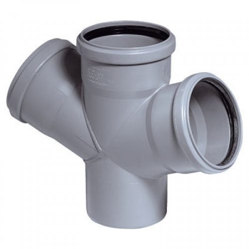 Крестовина 110x67° одноплоскостная HTDA Ostendorf внутренняя канализация Крестовина 110x67° одноплоскостная HTDA Ostendorf внутренняя канализация