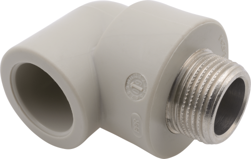 Угольник с резьбой FV-plast 16х1/2"Н полипропилен AA216016012