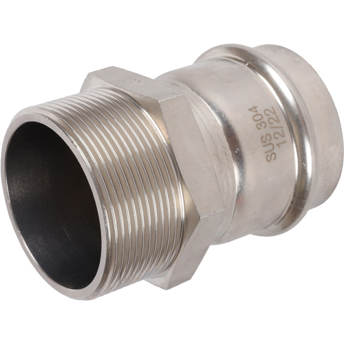 Соединитель ВПр-НР 54x2" пресс, нержавеющая сталь Rommer Соединитель ВПр-НР 54x2" пресс, нержавеющая сталь Rommer