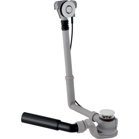 Слив-перелив для ванны Geberit с системой нажатия PushControl, d52, длина 26 см, с декоративным комплектом и соединительным коленом 150.755.21.1 Слив-перелив для ванны Geberit с системой нажатия PushControl, d52, длина 26 см, с декоративным комплектом и соединительным коленом 150.755.21.1