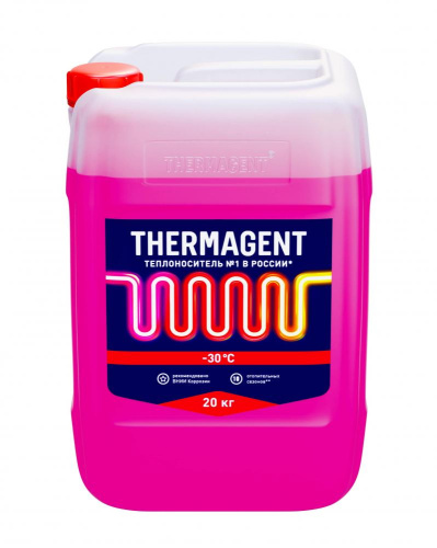 Теплоноситель Thermagent -30° этиленгликоль 20 кг Теплоноситель Thermagent -30° этиленгликоль 20 кг
