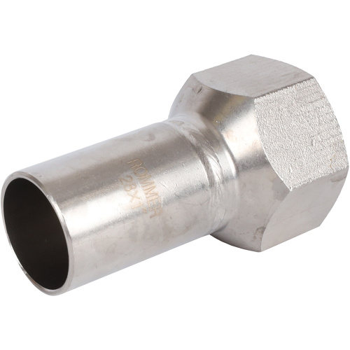 Вставка переходная НПр-ВР 28x1" пресс, нержавеющая сталь Rommer Вставка переходная НПр-ВР 28x1" пресс, нержавеющая сталь Rommer