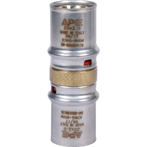 Муфта пресс 20x20 Stout металлопластик SFP-0003-002020