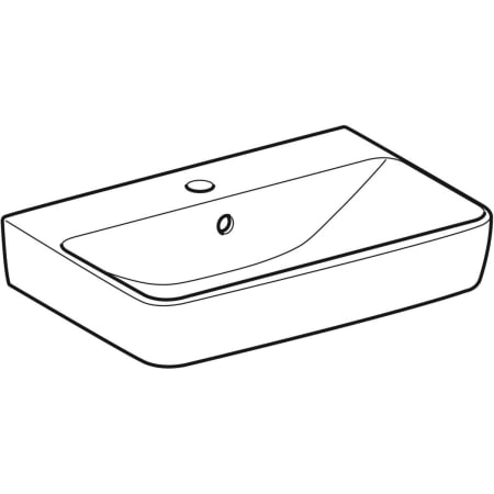 Раковина Geberit Renova Compact 226160000 Раковина Geberit Renova Compact 226160000