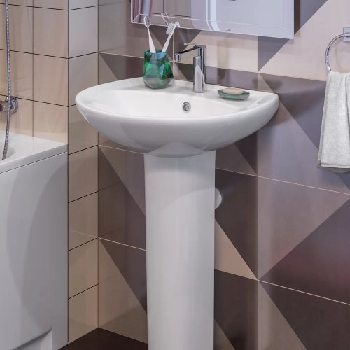 Раковина Sanita АТТИКА 55 белый, 540x470 Раковина Sanita АТТИКА 55 белый, 540x470