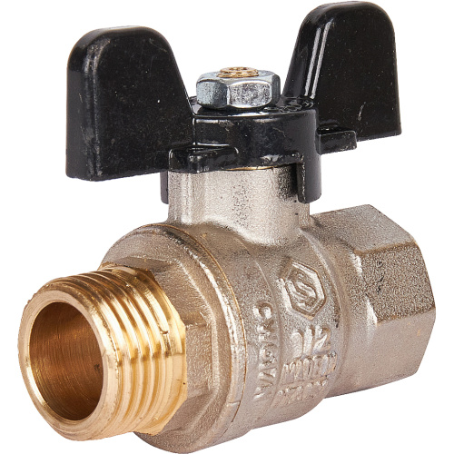 Кран шаровой 1/2"ВН стандарт, ручка бабочка Stout SVB-0014-000015 Кран шаровой 1/2"ВН стандарт, ручка бабочка Stout SVB-0014-000015