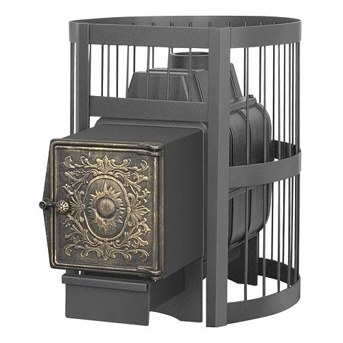 Чугунная печь для бани Везувий Легенда Стандарт 16 (ДТ-4)