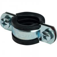 Хомут 3/4" D25-29мм с гайкой M8 оцинкованный с резинкой Stout SAC-0020-000034 Хомут 3/4" D25-29мм с гайкой M8 оцинкованный с резинкой Stout SAC-0020-000034