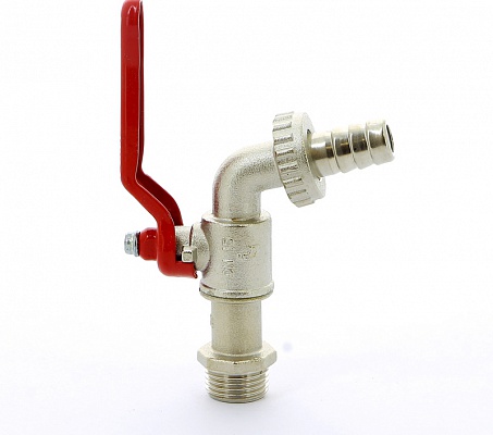 Кран шаровой 1/2"x3/4"Н со съемным штуцером ITAP 166 1/2' Кран шаровой 1/2"x3/4"Н со съемным штуцером ITAP 166 1/2'