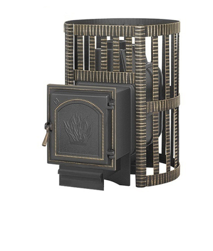 Чугунная печь для бани Везувий Легенда Ковка 28 (271)