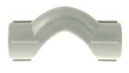 Обвод с муфтами короткий FV-plast 20х20 L188мм, полипропилен AA246020001