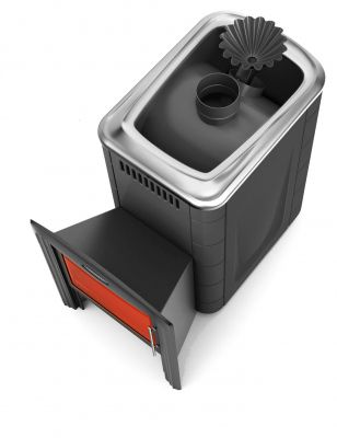 Банная печь Ангара 2012 Carbon Витра ЗК антрацит Банная печь Ангара 2012 Carbon Витра ЗК антрацит