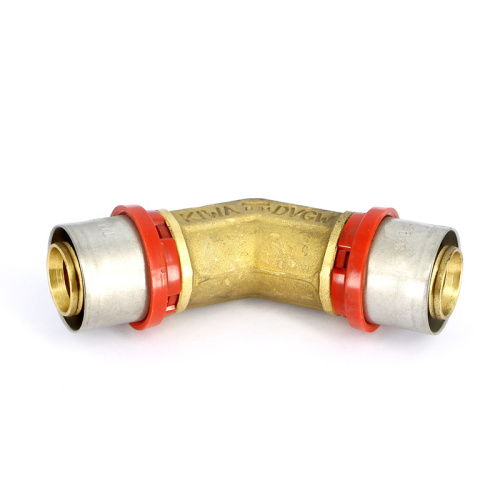 Угольник 45° пресс Tiemme 32x32 металлопластик 1650176