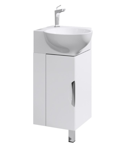 Тумба с умывальником AQWELLA Rio 46 Белый Rio.01.04 Тумба с умывальником AQWELLA Rio 46 Белый Rio.01.04