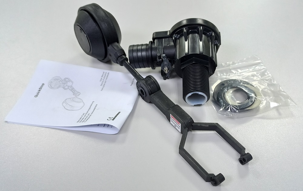 Поплавковый клапан QuickStop STANDARD 3/4" механический для ёмкости Поплавковый клапан QuickStop STANDARD 3/4" механический для ёмкости