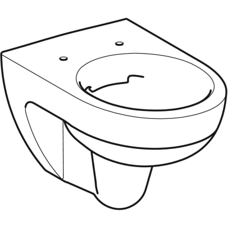 Подвесной унитаз Geberit Renova, Rimfree 203050000 Подвесной унитаз Geberit Renova, Rimfree 203050000