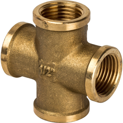 Крестовина Stout 1/2"ВВВВ латунь SFT-0030-000012