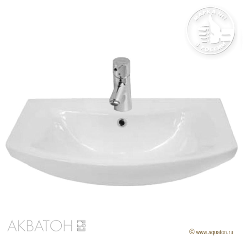 Раковина Акватон BALTIKA-65 мебельная 1WH207775 Раковина Акватон BALTIKA-65 мебельная 1WH207775