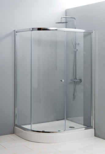 Душевой уголок 120x90 Cezares PRATICO-RH-1-120/90-P-Cr