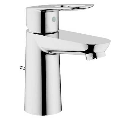 Смеситель для раковины Grohe BauLoop 23335000 хром, донный клапан Смеситель для раковины Grohe BauLoop 23335000 хром, донный клапан
