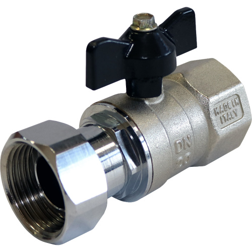 Кран шаровой 3/4"BP с накидной гайкой, ручка бабочка Stout SVB-0009-000020 Кран шаровой 3/4"BP с накидной гайкой, ручка бабочка Stout SVB-0009-000020