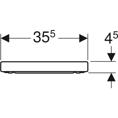 Сиденье для унитаза Geberit iCon 500.670.01.1 Сиденье для унитаза Geberit iCon 500.670.01.1